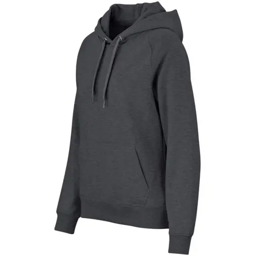 Ladies Harvard Heavyweight Charcoal Side