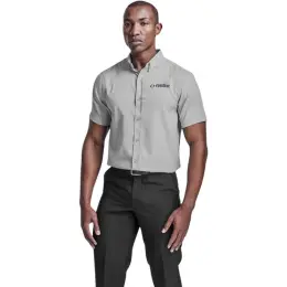 Mens Short Sleeve Nottingham Shirt Model Image