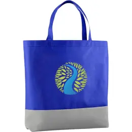 Altitude Saks Non-Woven Shopper Blue Branded Image