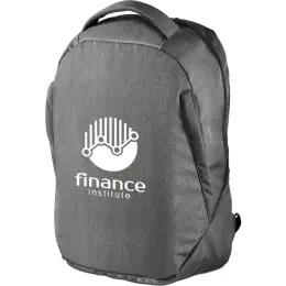 Altitude Transit Laptop Backpack Charcoal Branded Image