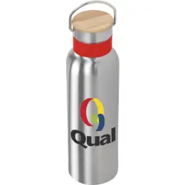 Kooshty Congo Stainless Steel Vacuum Water Bottle Red Branded Image