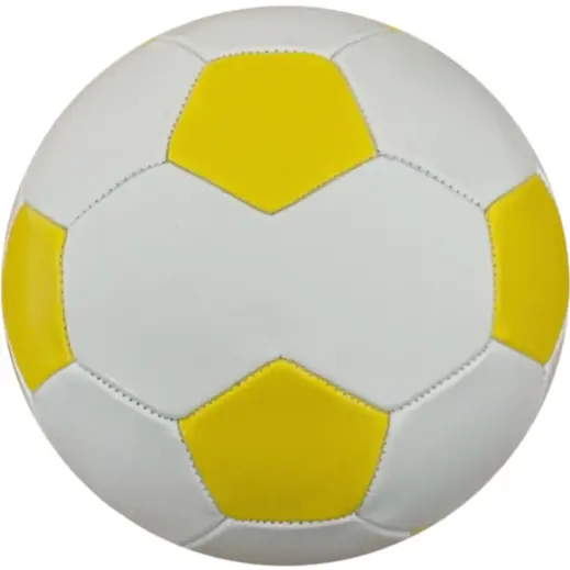 30 Panel Promotional Soccer Ball Yellow-White
