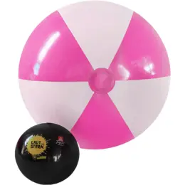 1.5m Two-Tone Beach Ball Pink-White