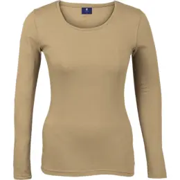 145g Long Sleeve Ladies Khaki