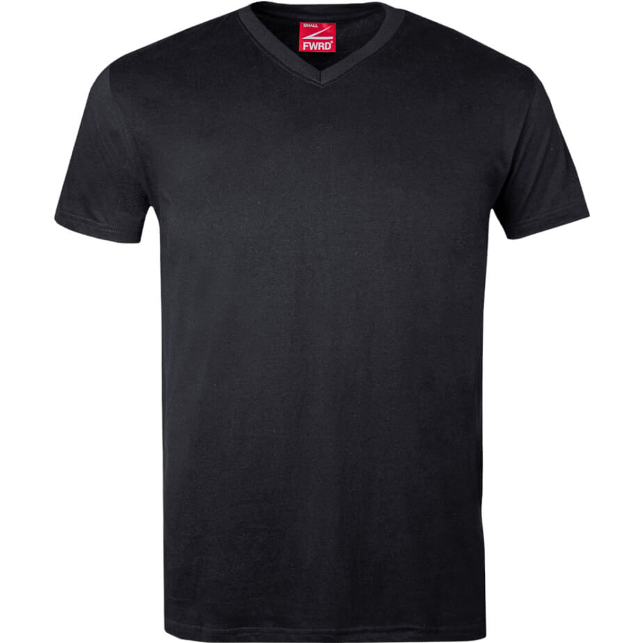 FWRD Unisex V-Neck T-Shirt Black