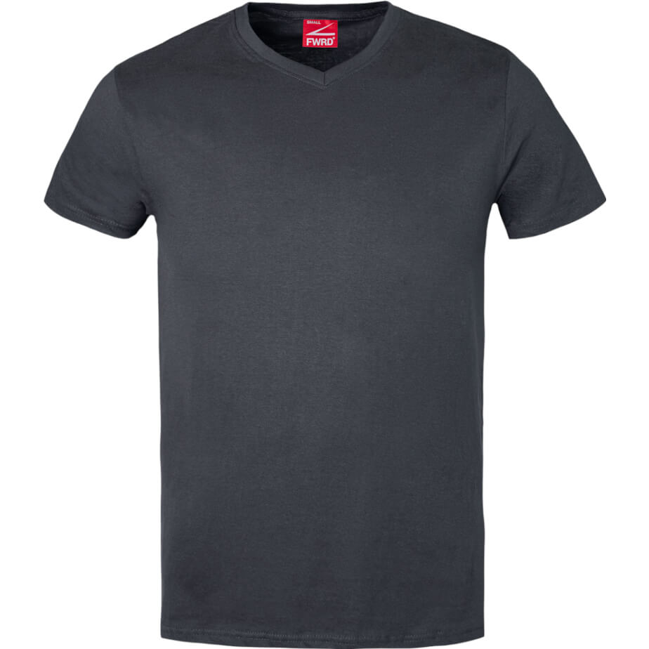 FWRD Unisex V-Neck T-Shirt Charcoal