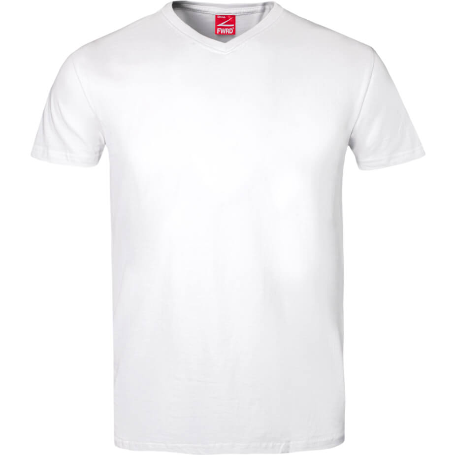 FWRD Unisex V-Neck T-Shirt White