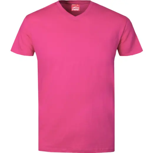 FWRD Unisex V-Neck T-Shirt Fuchsia