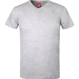 FWRD Unisex V-Neck T-Shirt Grey Melange