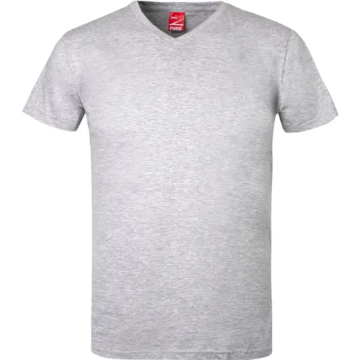FWRD Unisex V-Neck T-Shirt Grey Melange