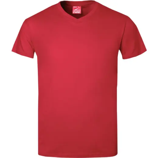 FWRD Unisex V-Neck T-Shirt Red