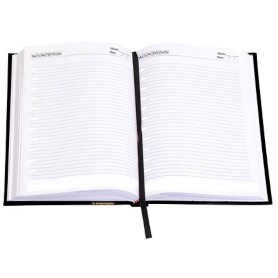 Executive A5 Notebook Open Book