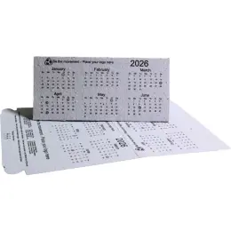 Plantable Paper Tent Calendar - 2026 Display Image