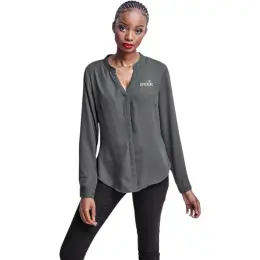 Ladies Long Sleeve Ava Grey Main Image