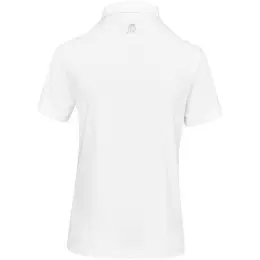 Ladies Masters Golf Shirt White Back