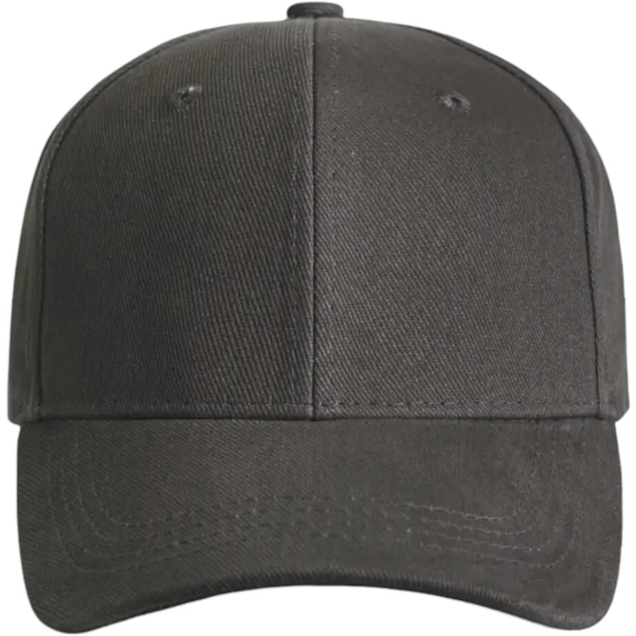 FWRD Classic 6 Panel Cap Charcoal Front