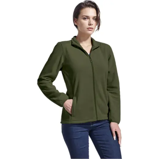 Fleece Ladies Olive Main