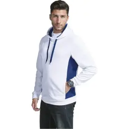 Track Hooded Sweater White Main Image