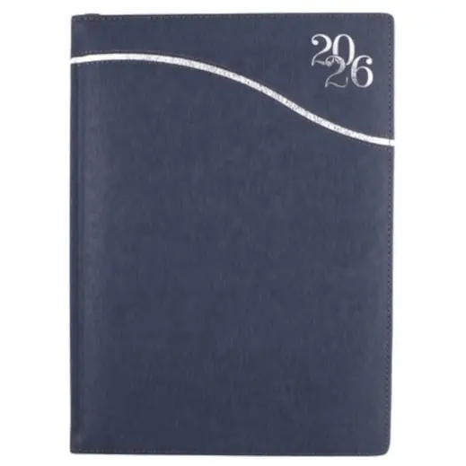 A4 Stream Diary Blue Front