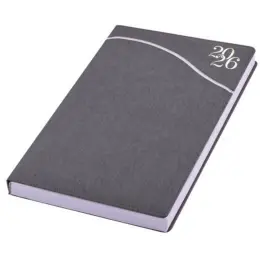 A4 Stream Diary Grey Closed Image