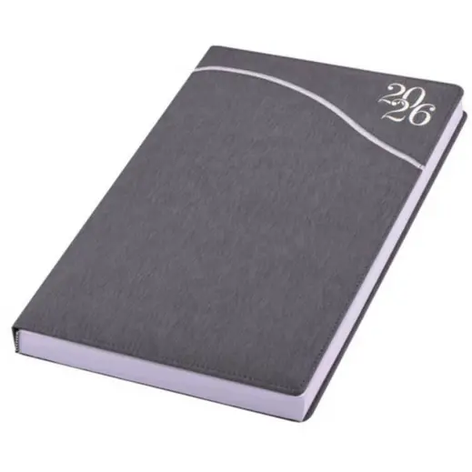 A4 Stream Diary Grey Closed