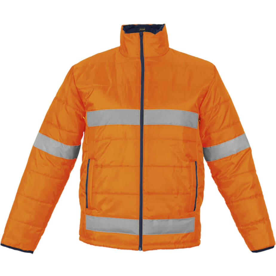 Henli Puffer Hi Vis Orange