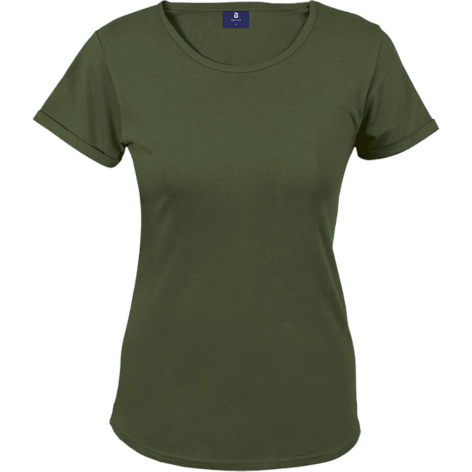 Ladies 145g Barron Crew Olive