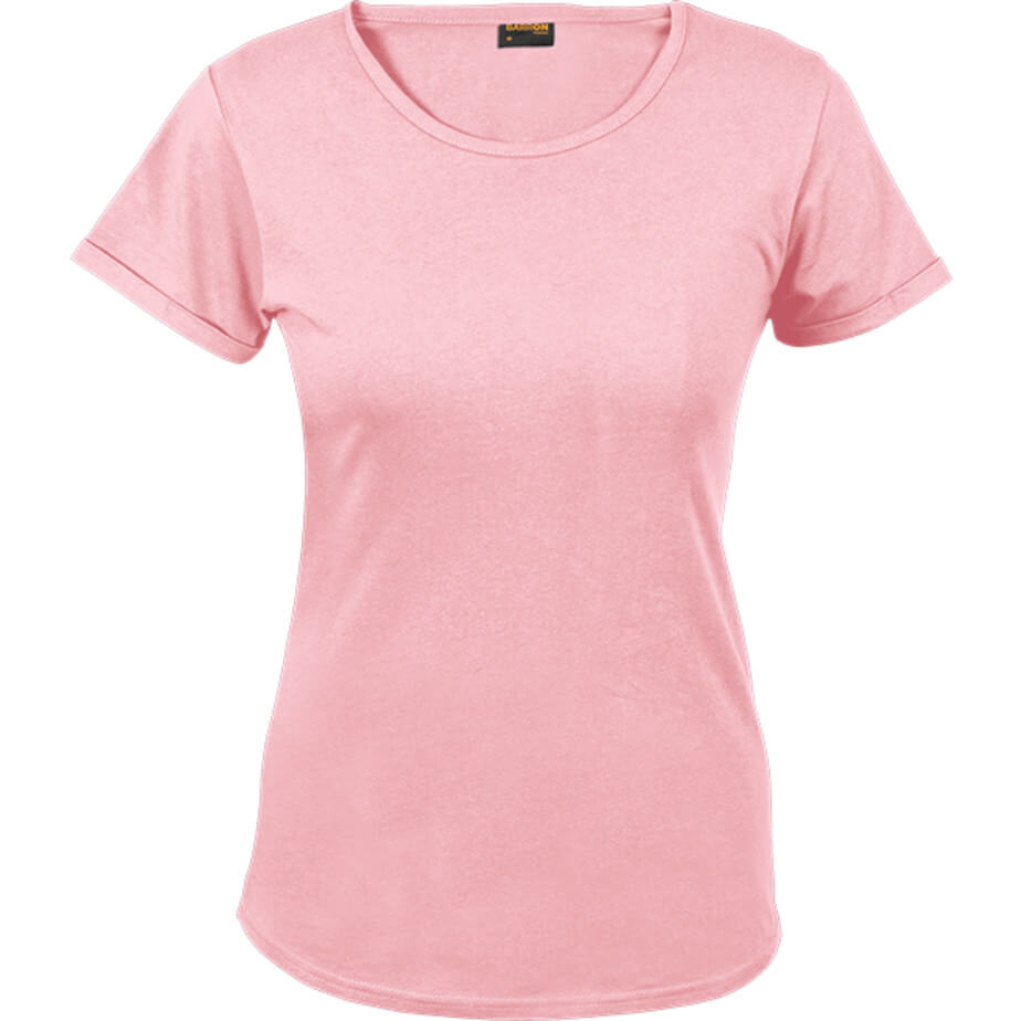 Ladies 145g Barron Crew Pink