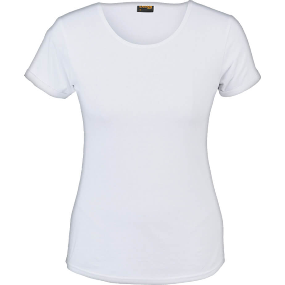 Ladies 145g Barron Crew White