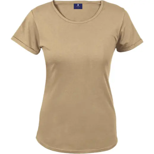 Ladies 145g Barron Crew Khaki