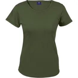 Ladies 145g Barron Crew Olive