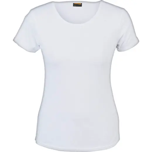 Ladies 145g Barron Crew White
