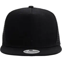 FWRD A Frame Trucker Cap Black Front Image