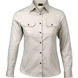 Stone Ladies Bush Shirt Long Sleeve