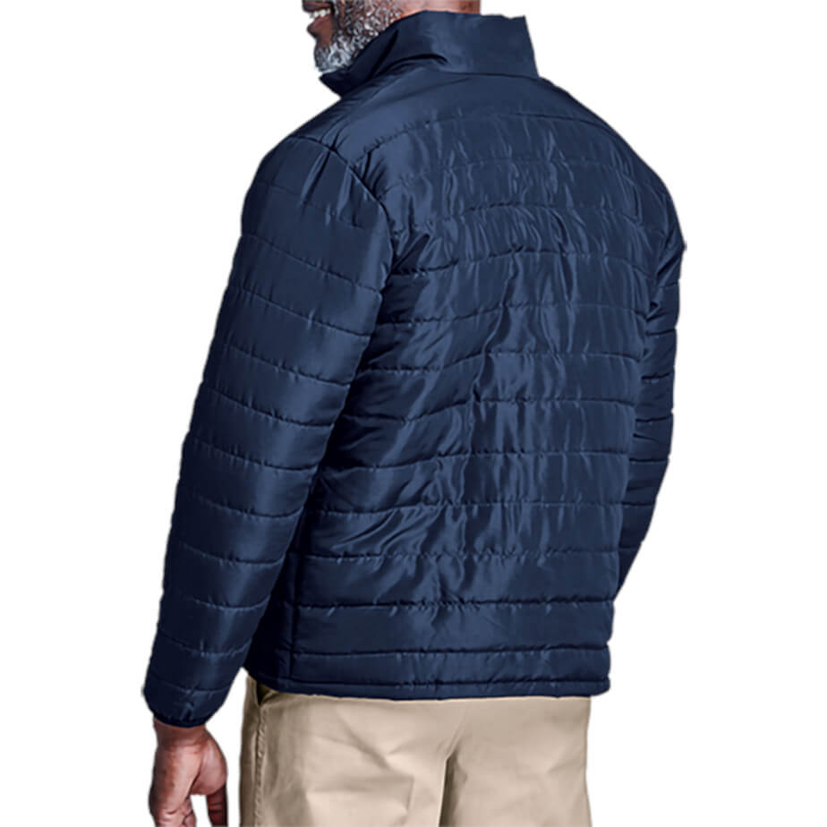 Mens Miller Jacket Navy Back