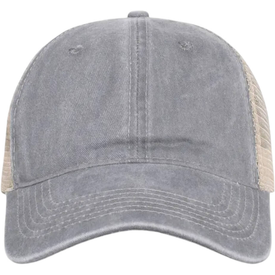 FWRD Camper Trucker Cap Grey-Khaki Front