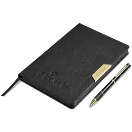 Alex Varga Onassis Notebook Main Gold Image