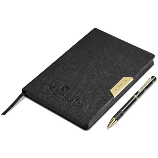 Alex Varga Onassis Notebook Main Gold