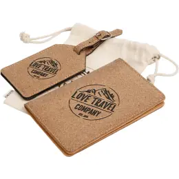 Okiyo Bouken Cork Travel Gift Set Branded Display Image