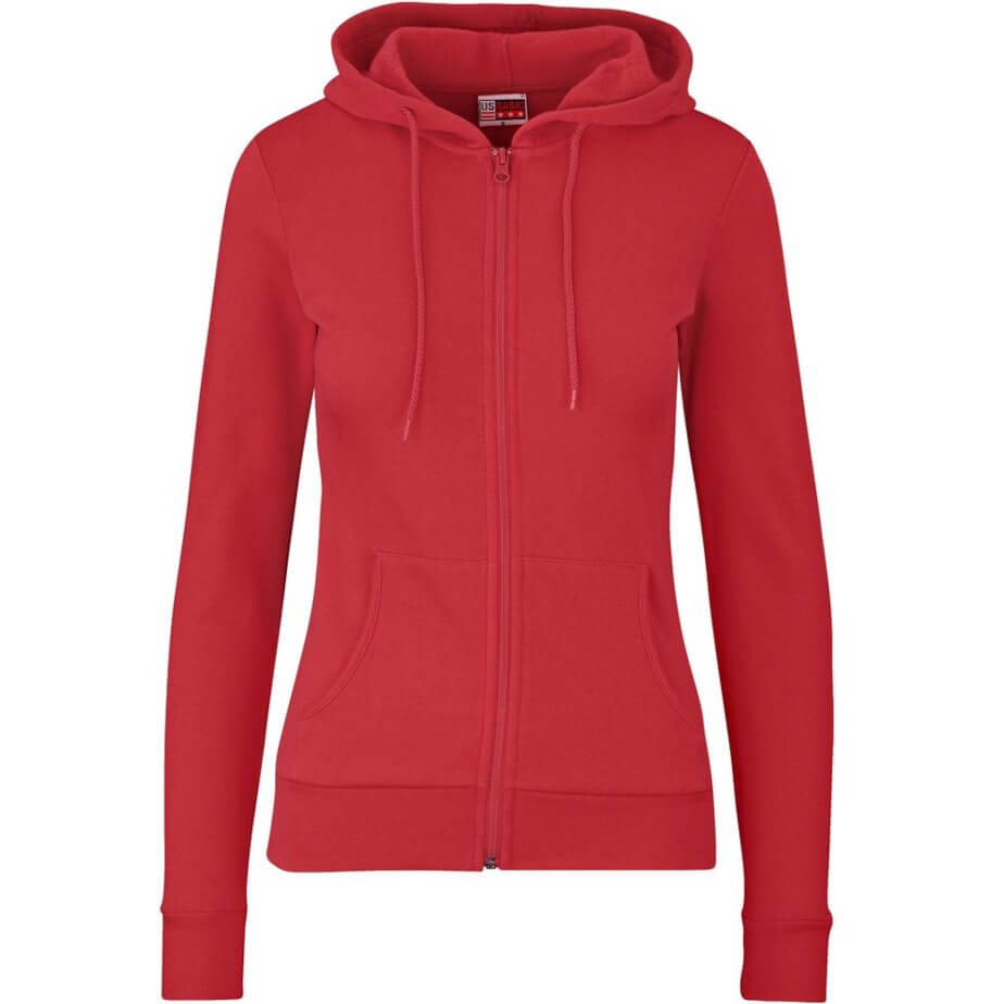 Ladies Bravo Hooded Red