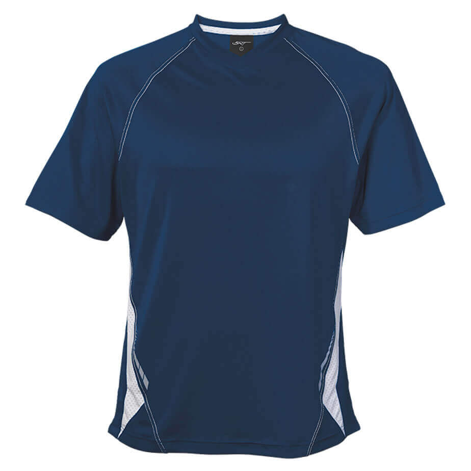 Kiddies BRT Hydro Short Sleeve T-Shirt Navy-White