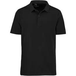 Mens Alex Varga Xenia Golf Shirt Black