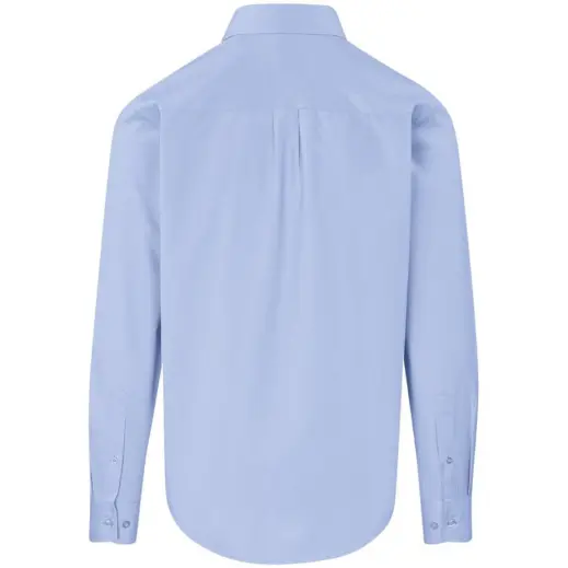 Mens Long Sleeve Sycamore Shirt Blue Back