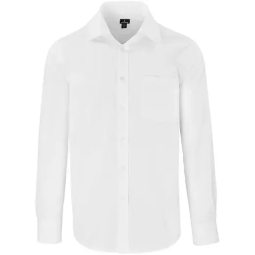Mens Long Sleeve Sycamore Shirt White Front