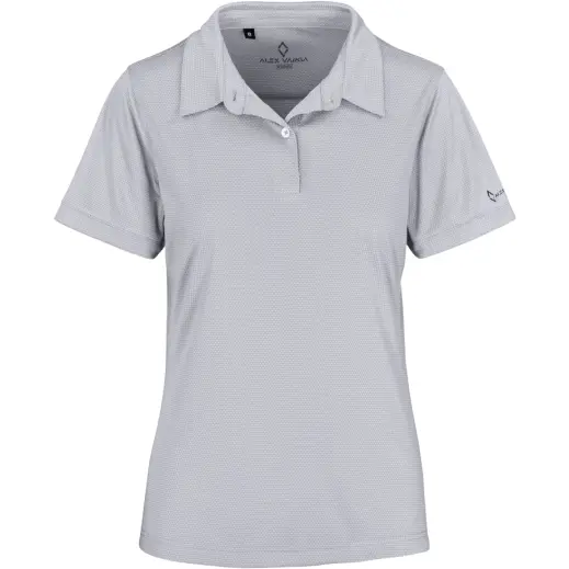 Ladies Alex Varga Callidora Golf Shirt Light Grey