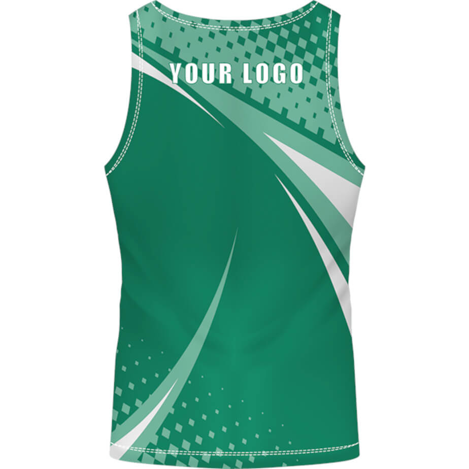 Kiddies Crew Neck Vest Back