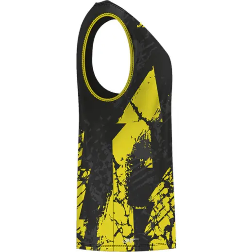 Mens Crew Neck Vest Side