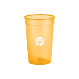 Clear Tint 500ml Party Tumbler Orange