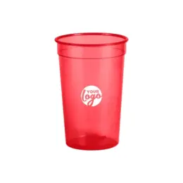 Clear Tint 500ml Party Tumbler Red