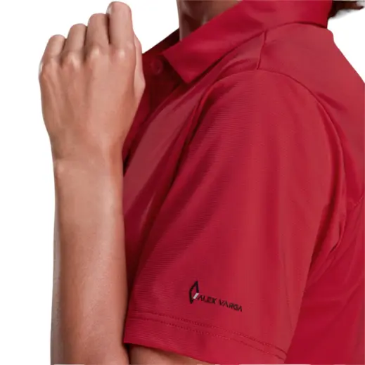 Alex Varga Lucca Golf Shirt Close Up